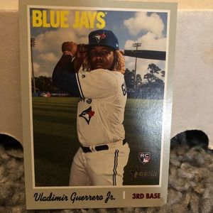 2019 Topps Heritage Vladimir Guerrero Jr Card